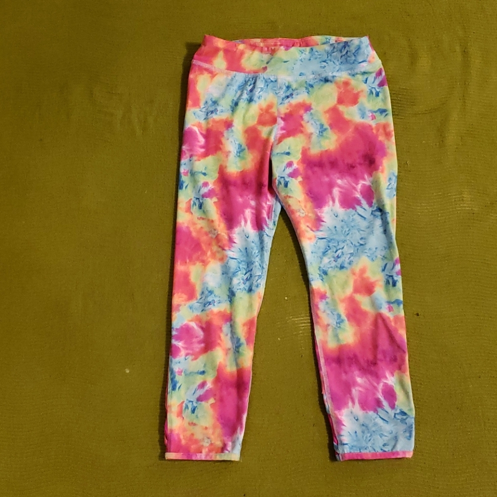 Champion tye dye stretch pants. L (10/12) girls